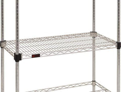 Eagle MHC - 42" Wide, 1-1/8 High, Open Shelving Accessory/Component - Stainless Steel, Stainless Steel Finish, 21" Deep, Use with Eagle MHC Shelving - Exact Tool & Supply