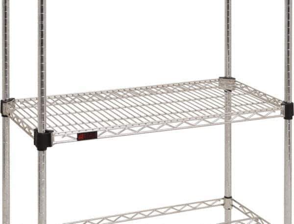 Eagle MHC - 24" Wide, 1-1/8 High, Open Shelving Accessory/Component - Stainless Steel, Stainless Steel Finish, 21" Deep, Use with Eagle MHC Shelving - Exact Tool & Supply