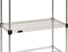 Eagle MHC - 60" Wide, 1-1/8 High, Open Shelving Accessory/Component - Zinc, Zinc Finish, 24" Deep, Use with Eagle MHC Shelving - Exact Tool & Supply