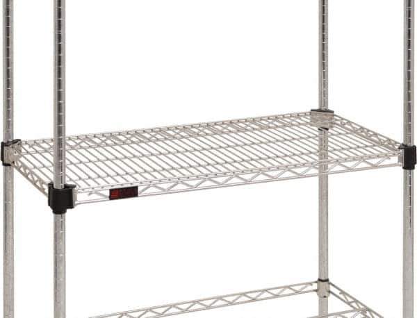 Eagle MHC - 48" Wide, 1-1/8 High, Open Shelving Accessory/Component - Stainless Steel, Stainless Steel Finish, 24" Deep, Use with Eagle MHC Shelving - Exact Tool & Supply
