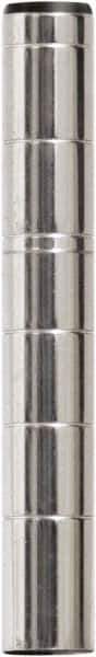 Eagle MHC - 1" Wide, 7 High, Open Shelving Accessory/Component - Steel Chrome Plated, Chrome Finish, 1" Deep, Use with Eagle MHC Shelving - Exact Tool & Supply