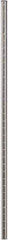 Eagle MHC - 1" Wide, 33 High, Open Shelving Accessory/Component - Steel Chrome Plated, Chrome Finish, 1" Deep, Use with Eagle MHC Shelving - Exact Tool & Supply