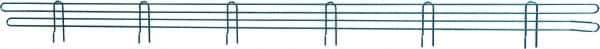 Eagle MHC - 72" Wide, 4 High, Open Shelving Accessory/Component - Steel with Epoxy Coating, 1/4" Deep, Use with Eagle MHC Shelving - Exact Tool & Supply