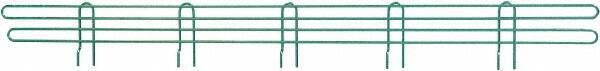Eagle MHC - 54" Wide, 4 High, Open Shelving Accessory/Component - Steel with Epoxy Coating, 1/4" Deep, Use with Eagle MHC Shelving - Exact Tool & Supply