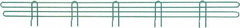Eagle MHC - 54" Wide, 4 High, Open Shelving Accessory/Component - Steel with Epoxy Coating, 1/4" Deep, Use with Eagle MHC Shelving - Exact Tool & Supply