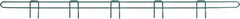 Eagle MHC - 48" Wide, 1 High, Open Shelving Accessory/Component - Steel with Epoxy Coating, 1/4" Deep, Use with Eagle MHC Shelving - Exact Tool & Supply
