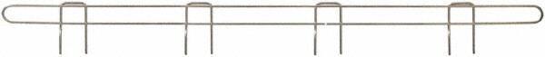 Eagle MHC - 36" Wide, 1 High, Open Shelving Accessory/Component - Steel Chrome Plated, Chrome Finish, 1/4" Deep, Use with Eagle MHC Shelving - Exact Tool & Supply