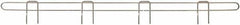 Eagle MHC - 36" Wide, 1 High, Open Shelving Accessory/Component - Steel Chrome Plated, Chrome Finish, 1/4" Deep, Use with Eagle MHC Shelving - Exact Tool & Supply