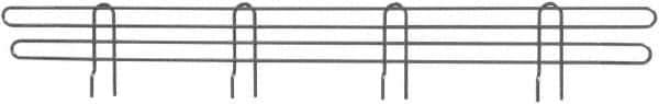 Eagle MHC - 36" Wide, 4 High, Open Shelving Accessory/Component - Steel with Epoxy Coating, 1/4" Deep, Use with Eagle MHC Shelving - Exact Tool & Supply