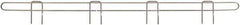 Eagle MHC - 30" Wide, 1 High, Open Shelving Accessory/Component - Steel Chrome Plated, Chrome Finish, 1/4" Deep, Use with Eagle MHC Shelving - Exact Tool & Supply
