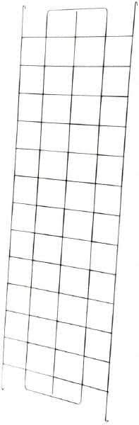 Eagle MHC - 18" Wide, 54 High, Open Shelving Accessory/Component - Steel Chrome Plated, Chrome Finish, 1/4" Deep, Use with Eagle MHC Shelving - Exact Tool & Supply