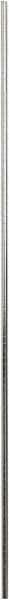 Eagle MHC - 1" Wide, 86 High, Open Shelving Accessory/Component - Steel Chrome Plated, Chrome Finish, 1" Deep, Use with Eagle MHC Shelving - Exact Tool & Supply