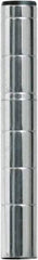 Eagle MHC - 1" Wide, 7 High, Open Shelving Accessory/Component - Zinc, Zinc Finish, 1" Deep, Use with Eagle MHC Shelving - Exact Tool & Supply