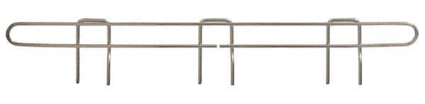 Eagle MHC - 21" Wide, 1 High, Open Shelving Accessory/Component - Steel Chrome Plated, Chrome Finish, 1/4" Deep, Use with Eagle MHC Shelving - Exact Tool & Supply