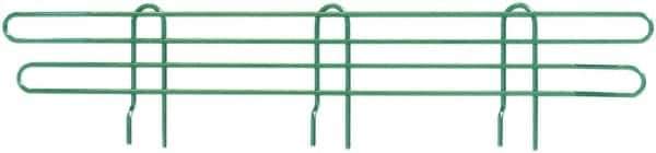 Eagle MHC - 21" Wide, 4 High, Open Shelving Accessory/Component - Steel with Epoxy Coating, 1/4" Deep, Use with Eagle MHC Shelving - Exact Tool & Supply