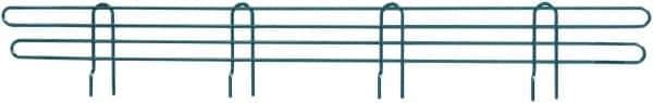 Eagle MHC - 30" Wide, 4 High, Open Shelving Accessory/Component - Steel with Epoxy Coating, 1/4" Deep, Use with Eagle MHC Shelving - Exact Tool & Supply