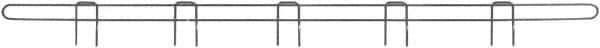 Eagle MHC - 48" Wide, 1 High, Open Shelving Accessory/Component - Steel with Epoxy Coating, 1/4" Deep, Use with Eagle MHC Shelving - Exact Tool & Supply