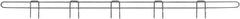 Eagle MHC - 48" Wide, 1 High, Open Shelving Accessory/Component - Steel with Epoxy Coating, 1/4" Deep, Use with Eagle MHC Shelving - Exact Tool & Supply