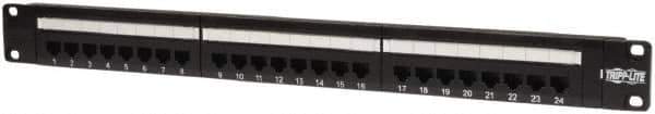 Tripp-Lite - Electrical Enclosure Steel Patch Panel - For Use with Racks - Exact Tool & Supply