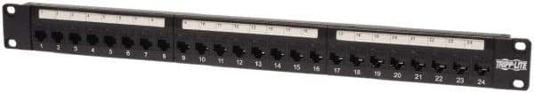 Tripp-Lite - Electrical Enclosure Steel Patch Panel - For Use with Racks - Exact Tool & Supply