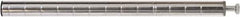 Eagle MHC - 1" Wide, 14 High, Open Shelving Accessory/Component - Steel Chrome Plated, Chrome Finish, Use with Eagle MHC Shelving - Exact Tool & Supply
