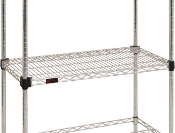 Eagle MHC - 24" Wide, 21 High, Open Shelving Accessory/Component - Stainless Steel, Stainless Steel Finish, Use with Eagle MHC Shelving - Exact Tool & Supply