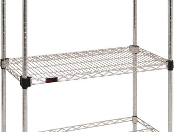 Eagle MHC - 60" Wide, 18 High, Open Shelving Accessory/Component - Stainless Steel, Stainless Steel Finish, Use with Eagle MHC Shelving - Exact Tool & Supply