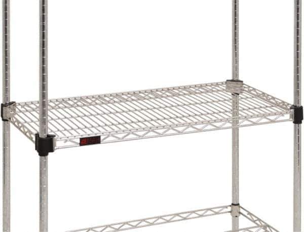 Eagle MHC - 36" Wide, 18 High, Open Shelving Accessory/Component - Zinc, Zinc Finish, Use with Eagle MHC Shelving - Exact Tool & Supply