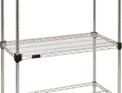Eagle MHC - 36" Wide, 18 High, Open Shelving Accessory/Component - Zinc, Zinc Finish, Use with Eagle MHC Shelving - Exact Tool & Supply