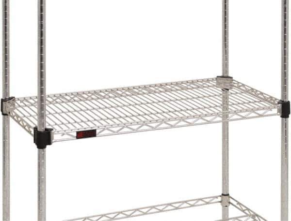 Eagle MHC - 36" Wide, 14 High, Open Shelving Accessory/Component - Zinc, Zinc Finish, Use with Eagle MHC Shelving - Exact Tool & Supply