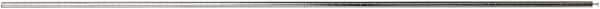 Eagle MHC - 1" Wide, 86 High, Open Shelving Accessory/Component - Steel Chrome Plated, Chrome Finish, Use with Eagle MHC Shelving - Exact Tool & Supply