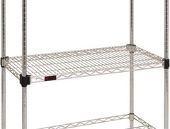 Eagle MHC - 36" Wide, 18 High, Open Shelving Accessory/Component - Zinc, Zinc Finish, Use with Eagle MHC Shelving - Exact Tool & Supply