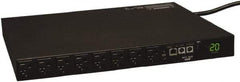 Tripp-Lite - 16 Outlets, 120 VAC20 Amps, 10' Cord, Power Outlet Strip - Rack Mount, 5-15/20R NEMA Configuration, 19" Strip - Exact Tool & Supply