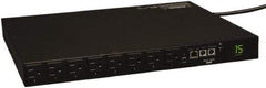 Tripp-Lite - 16 Outlets, 120 VAC20 Amps, 15' Cord, Power Outlet Strip - Rack Mount, 5-15R NEMA Configuration, 19" Strip - Exact Tool & Supply
