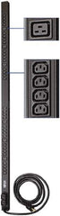 Tripp-Lite - 38 Outlets, 200/240 Volts, 30 Amps, 10' Cord, Power Outlet Strip - Rack Mount, 5-15/20R NEMA Configuration, 19" Strip - Exact Tool & Supply