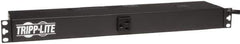 Tripp-Lite - 13 Outlets, 120 VAC20 Amps, 15' Cord, Power Outlet Strip - Rack Mount, 5-15/20R NEMA Configuration, 19" Strip - Exact Tool & Supply