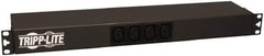 Tripp-Lite - 14 Outlets, 100/240 Volts, 20 Amps, 12' Cord, Power Outlet Strip - Rack Mount, C13/C19 NEMA Configuration, 19" Strip - Exact Tool & Supply