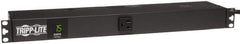 Tripp-Lite - 13 Outlets, 120 VAC15 Amps, 15' Cord, Power Outlet Strip - Rack Mount, 5-15R NEMA Configuration, 19" Strip - Exact Tool & Supply
