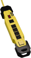 Tripp-Lite - 6 Outlets, 120 VAC15 Amps, 9' Cord, Power Outlet Strip - Keyhole, Tab Mount, 5-15 NEMA Configuration, 15.9" Strip - Exact Tool & Supply