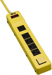 Tripp-Lite - 6 Outlets, 120 VAC15 Amps, 6' Cord, Power Outlet Strip - Keyhole, Tab Mount, 5-15 NEMA Configuration, 12.23" Strip - Exact Tool & Supply