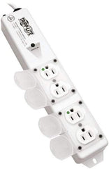 Tripp-Lite - 4 Outlets, 120 VAC15 Amps, 15' Cord, Power Outlet Strip - Keyhole, Tab Mount, 5-15 NEMA Configuration, 13-3/4" Strip - Exact Tool & Supply