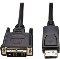Tripp-Lite - 6' Long, DVI Computer Cable - Black, Male x Male - Exact Tool & Supply