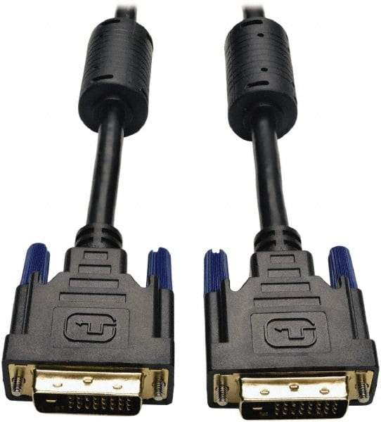 Tripp-Lite - 10' Long, DVI Computer Cable - Black, Male x Male - Exact Tool & Supply