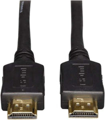 Tripp-Lite - 50' Long, HDMI Computer Cable - Black, Male x Male - Exact Tool & Supply