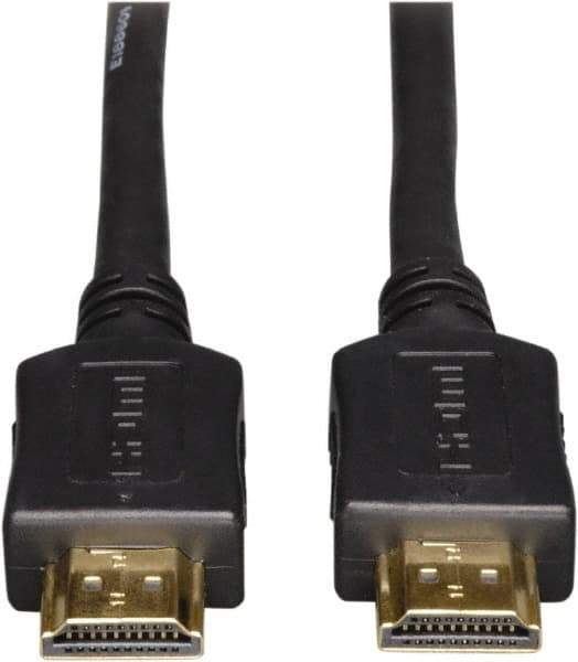 Tripp-Lite - 100' Long, HDMI Computer Cable - Black, Male x Male - Exact Tool & Supply