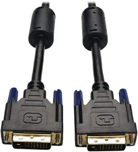 Tripp-Lite - 6' Long, DVI Computer Cable - Black, Male x Male - Exact Tool & Supply