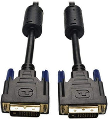 Tripp-Lite - 15' Long, DVI Computer Cable - Black, Male x Male - Exact Tool & Supply