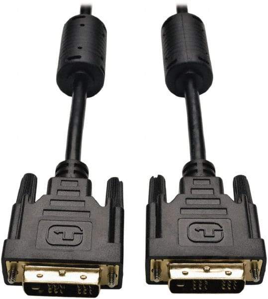 Tripp-Lite - 10' Long, DVI Computer Cable - Black, Male x Male - Exact Tool & Supply
