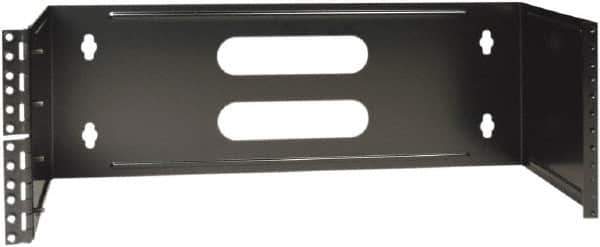 Tripp-Lite - Wall-Mount Patch Panel Bracket - Wall Mount Connector, Black, Use with Cables - Exact Tool & Supply