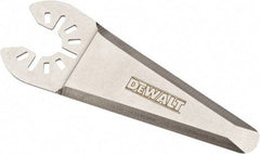 DeWALT - Rotary Oscilating Accessory Kit - 3.9" Cutting Diam, 0.9" Head Thickness, Steel Head, Flat End, Use with All Jobsite Materials - Exact Tool & Supply